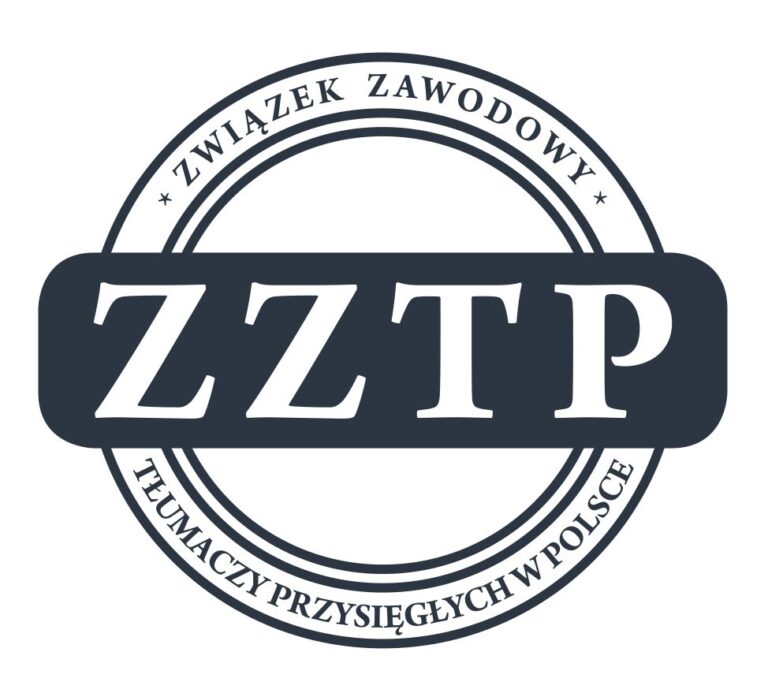 Logo Związek Zawodowy Tłumaczy Przysięgłych w Polsce